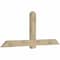 Ekena Millwork Eugene Rough Sawn Timber Gable Bracket, Douglas Fir, 84"W x 35"H x 4"D x 6"F, 10/12 Pitch GBW084X35X0406EUG00RDF - alternate 3